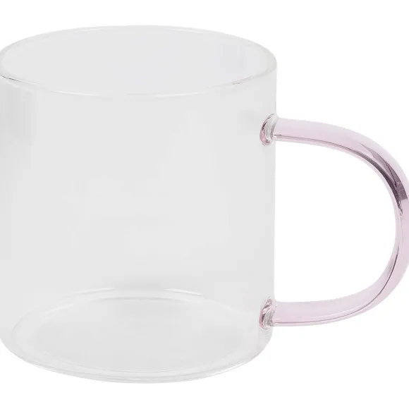 Theeglas Met Gekleurd Oor