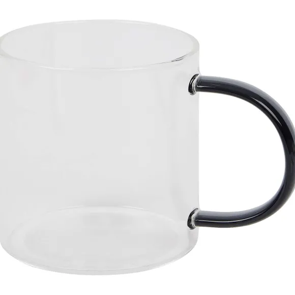 Theeglas Met Gekleurd Oor