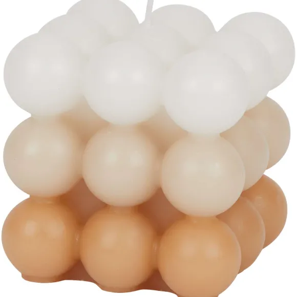 Vierkante Bolletjes-Geurkaars