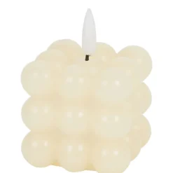 Vierkante Ledkaars Met Bolletjes