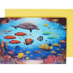 Wenskaart Lenticulair Met Dieren