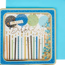 Wenskaart Met Confetti