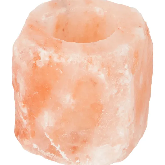 Zoutsteen Theelichthouder